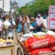Uppahar verteilt Lebensmittel in Leprakolonie