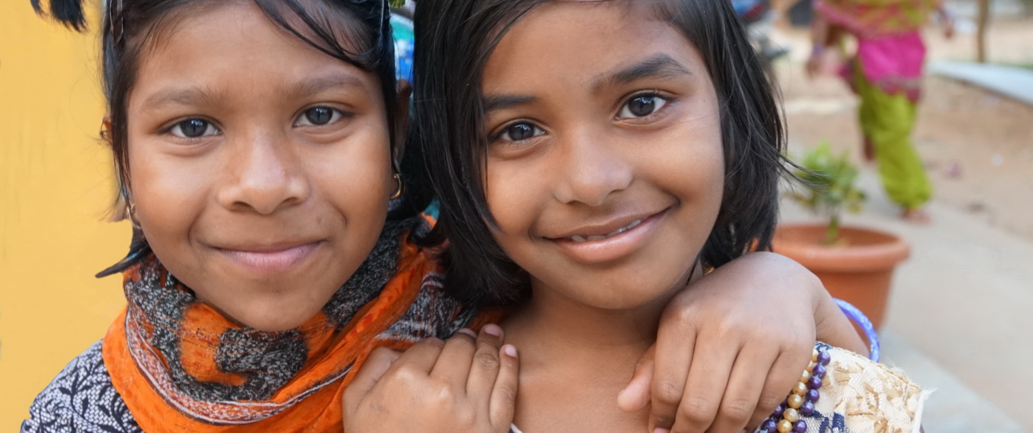 Children from one of our children homes